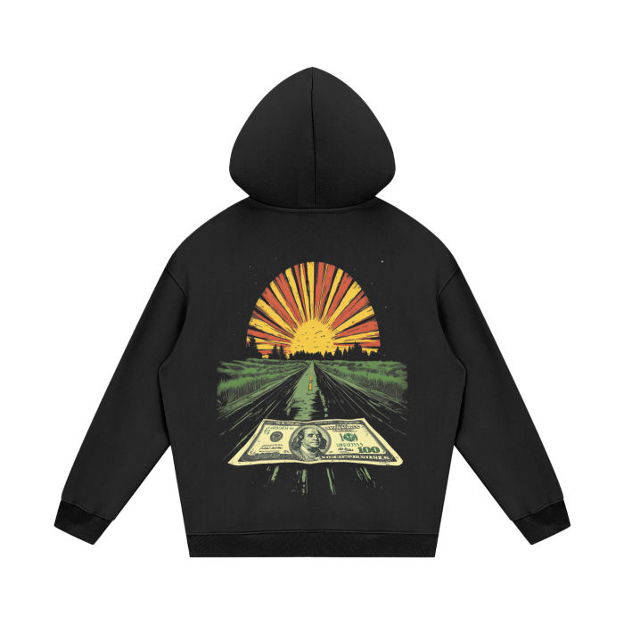 Streetwear Unisex Fleece Hoodie